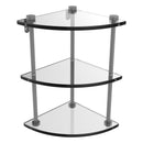 脡tag猫re de coin en verre 脿 trois niveaux