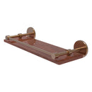 Prestige Skyline 脡tag猫re en bois ip solide avec rail de galerie