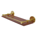 Prestige Skyline 脡tag猫re en bois ip solide avec rail de galerie