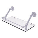 Prestige Skyline Floating Glass Shelf with Gallery Rail