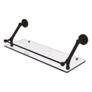 Prestige Skyline Floating Glass Shelf with Gallery Rail