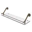 Prestige Skyline Floating Glass Shelf with Gallery Rail
