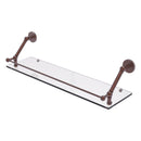 Prestige Skyline Floating Glass Shelf with Gallery Rail