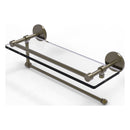 Prestige Skyline Collection Paper Towel Holder with Gallery Glass Shelf