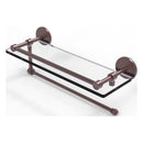 Prestige Skyline Collection Paper Towel Holder with Gallery Glass Shelf