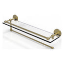 Prestige Skyline Collection Paper Towel Holder with Gallery Glass Shelf