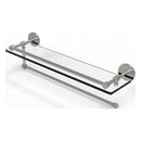 Prestige Skyline Collection Paper Towel Holder with Gallery Glass Shelf