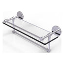 Prestige Skyline Collection Gallery Glass Shelf with Towel Bar