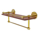 Prestige Skyline 脡tag猫re en bois ip avec rail de galerie et barre  serviettes