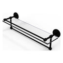 Prestige Skyline Collection Gallery Glass Shelf with Towel Bar