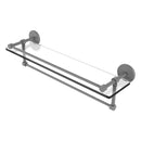 Prestige Skyline Collection Gallery Glass Shelf with Towel Bar