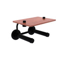 Prestige Skyline Porte-papier de toilette  2 rouleaux avec 茅tag猫re en bois