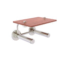 Prestige Skyline Porte-papier de toilette  2 rouleaux avec 茅tag猫re en bois