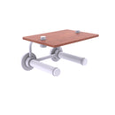 Prestige Skyline Porte-papier de toilette  2 rouleaux avec 茅tag猫re en bois