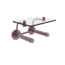 Prestige Skyline Porte-papier de toilette  2 rouleaux avec 茅tag猫re en verre