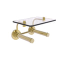 Prestige Skyline Porte-papier de toilette  2 rouleaux avec 茅tag猫re en verre