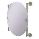 Prestige Skyline Miroir rond sans cadre mont sur rail