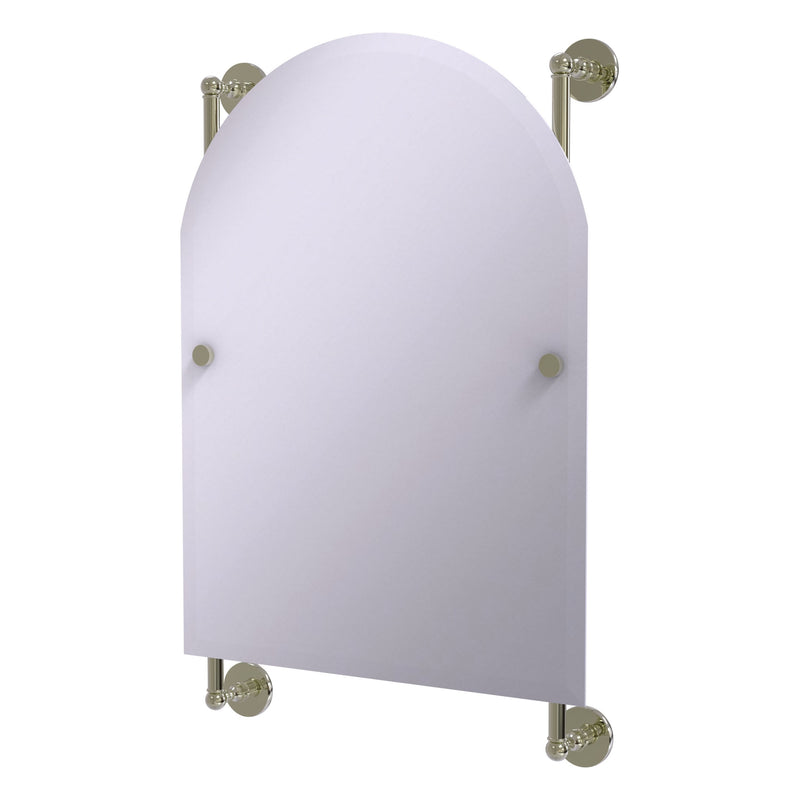 Prestige Skyline Collection Arched Top Frameless Rail Mounted Mirror