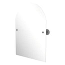Frameless Arched Top Tilt Mirror with Beveled Edge