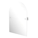 Frameless Arched Top Tilt Mirror with Beveled Edge