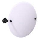 Pipeline Collection Frameless Round Wall Mounted Tilt Mirror