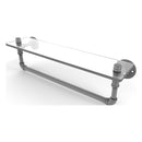 Pipeline Collection Glass Shelf with Towel Bar