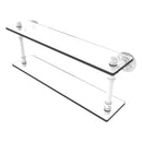 Pipeline Collection Double Glass Shelf