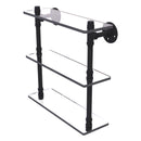 Pipeline Collection Triple Glass Shelf