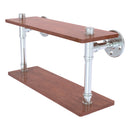 Pipeline 脡tag猫re double en bois de fer