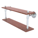 Pipeline 脡tag猫re double en bois de fer