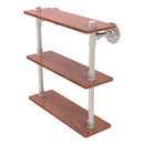 Pipeline 脡tag猫re triple en bois de fer