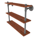 Pipeline 脡tag猫re triple en bois de fer