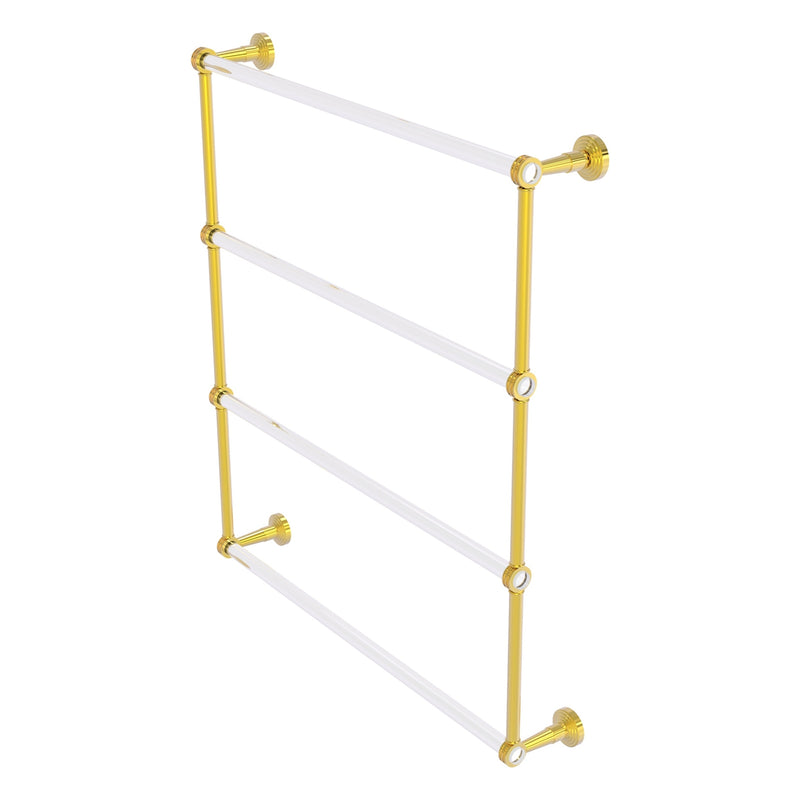 Pacific Beach Collection 4 Tier Ladder Towel Bar with Dotted Accents