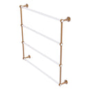 Pacific Beach Collection 4 Tier Ladder Towel Bar with Grooved Accents