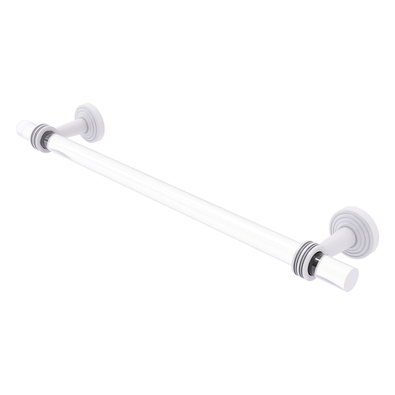 Pacific Beach Collection Towel Bar with Dotted Accents