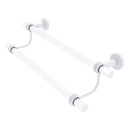Pacific Beach Collection Double Towel Bar with Grooved Accents