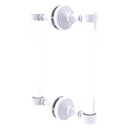 Pacific Grove Collection Back to Back Shower Door Pull with Smooth Accents
