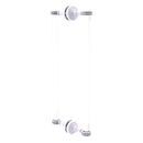 Pacific Grove Collection Back to Back Shower Door Pull with Dotted Accents