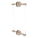 Pacific Grove Collection Back to Back Shower Door Pull with Twisted Accents