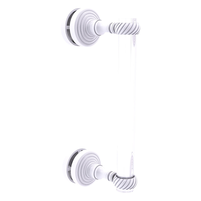Pacific Grove Collection Single Side Shower Door Pull with Twisted Accents