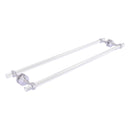 Pacific Grove Collection Back to Back Shower Door Towel Bar with Twisted Accents