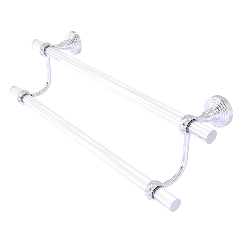 Pacific Grove Collection Double Towel Bar with Twisted Accents