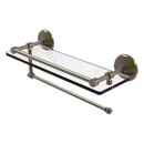 Prestige Monte Carlo Paper Towel Holder with Gallery Glass Shelf