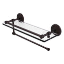 Prestige Monte Carlo Paper Towel Holder with Gallery Glass Shelf