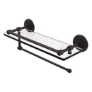 Prestige Monte Carlo Paper Towel Holder with Gallery Glass Shelf