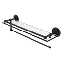 Prestige Monte Carlo Paper Towel Holder with Gallery Glass Shelf