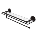 Prestige Monte Carlo Paper Towel Holder with Gallery Glass Shelf