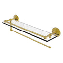 Prestige Monte Carlo Paper Towel Holder with Gallery Glass Shelf