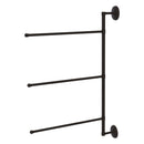 3 Swing Arm Vertical 28 Inch Towel Bar