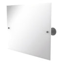 Frameless Landscape Rectangular Tilt Mirror with Beveled Edge